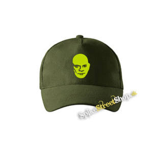 FANTOMAS - zelená šiltovka vo farbe "military green"