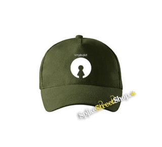 LIMP BIZKIT - Soft Cookies Team - zelená šiltovka vo farbe "military green"