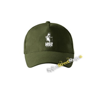 LINKIN PARK - Chester 1976-2017 - zelená šiltovka vo farbe "military green"