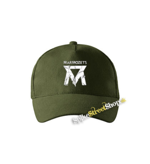 MARMOZETS - Smashed Logo - zelená šiltovka vo farbe "military green"