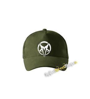 MUDVAYNE - Band Symbol - zelená šiltovka vo farbe "military green"