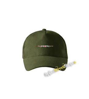 SIRRAH - Logo - zelená šiltovka vo farbe "military green"