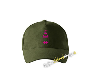 SQUID GAME - Essential - zelená šiltovka vo farbe "military green"