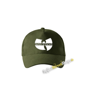 WU TANG CLAN - Logo - zelená šiltovka vo farbe "military green"