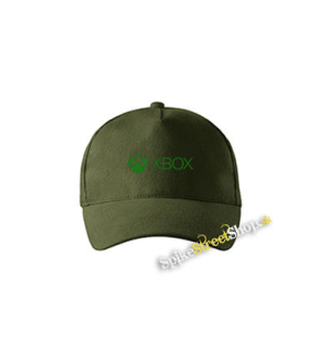 XBOX - Logo Motive 2 - zelená šiltovka vo farbe "military green"