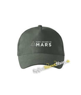 30 SECONDS TO MARS - Logo Motive 2 - šiltovka vo farbe "tmavá bridlica"