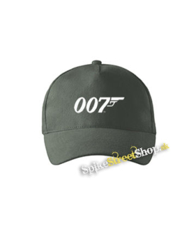 AGENT JAMES BOND 007 - Symbol - šiltovka vo farbe "tmavá bridlica"