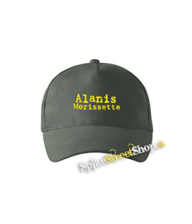 ALANIS MORISSETTE - Logo - šiltovka vo farbe "tmavá bridlica"
