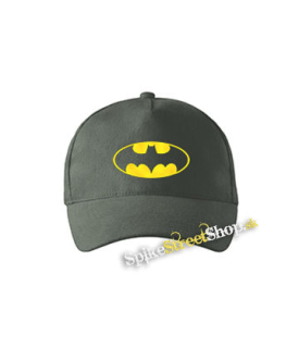 BATMAN - Yellow Logo - šiltovka vo farbe "tmavá bridlica"