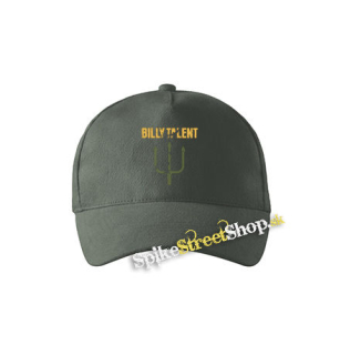 BILLY TALENT - Logo Yellow Green - šiltovka vo farbe "tmavá bridlica"