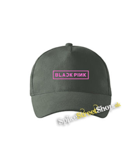 BLACKPINK - Logo Pink - šiltovka vo farbe "tmavá bridlica"