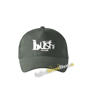 BUSH - Logo - šiltovka vo farbe "tmavá bridlica"