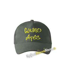 GUANO APES - Logo Yellow - šiltovka vo farbe "tmavá bridlica"