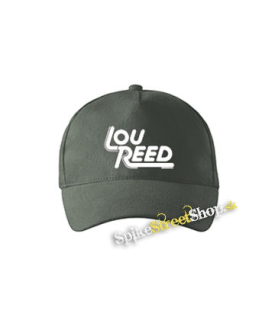 LOU REED - Logo - šiltovka vo farbe "tmavá bridlica"