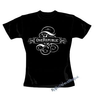 ONEREPUBLIC - Logo - čierne dámske tričko