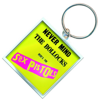 SEX PISTOLS - Never Mind the Bollocks - kovový prívesok na kľúče