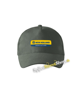 NEW HOLLAND - Agriculture Logo - šiltovka vo farbe "tmavá bridlica"
