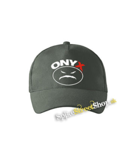 ONYX - Logo - šiltovka vo farbe "tmavá bridlica"