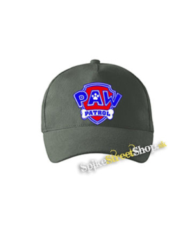 PAW PATROL - LABKOVÁ PATROLA - Logo Color - šiltovka vo farbe "tmavá bridlica"