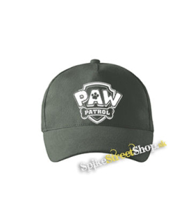 PAW PATROL - LABKOVÁ PATROLA - Logo - šiltovka vo farbe "tmavá bridlica"