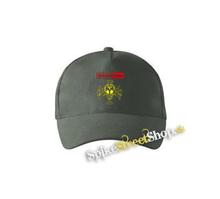 QUEENSRYCHE - Operation Mindcrime Crest - šiltovka vo farbe "tmavá bridlica"