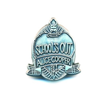 ALICE COOPER - Schools Out - kovový odznak