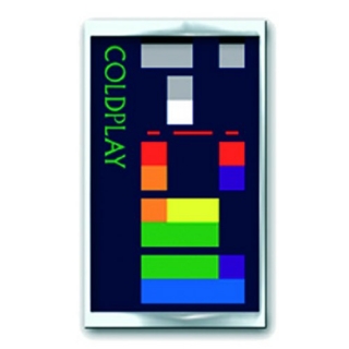 COLDPLAY - X&Y Album - kovový odznak
