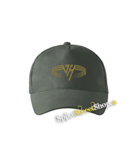 VAN HALEN - Logo Gold Circle - šiltovka vo farbe "tmavá bridlica"