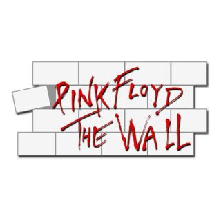 PINK FLOYD - Wall Logo - kovový odznak