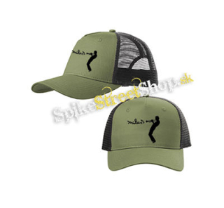 MILES DAVIS - Icon Jazz Inovator - olivovočierna sieťkovaná šiltovka model "Trucker Cap"