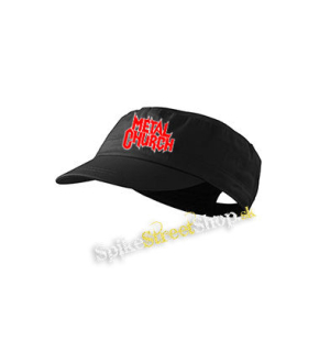 METAL CHURCH - Logo Red White - šiltovka army cap