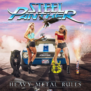 Fotonášivka STEEL PANTHER - Heavy Metal Rules