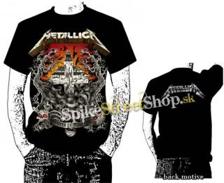 METALLICA - Master Of Puppets Deluxe - čierne pánske tričko