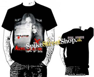 AVRIL LAVIGNE - Under My Skin - čierne pánske tričko