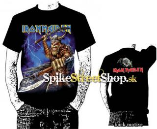 IRON MAIDEN - Viking - čierne pánske tričko