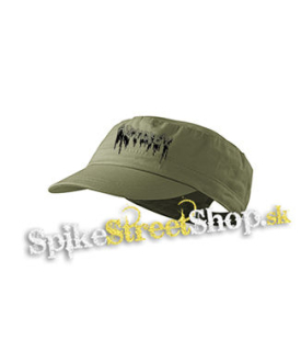 AUTOPSY - olivová šiltovka army cap