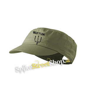 BILLY TALENT - Logo - olivová šiltovka army cap