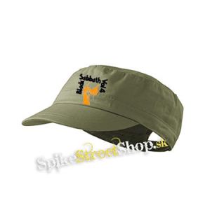 BLACK SABBATH - Vol.4 - olivová šiltovka army cap