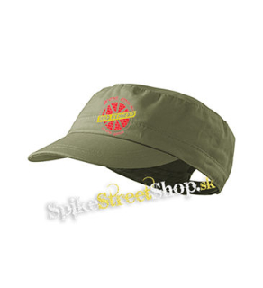DEAD KENNEDYS - Destroy - olivová šiltovka army cap