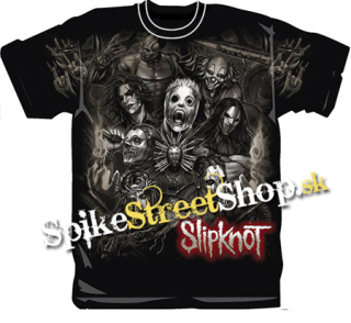 SLIPKNOT - Band - čierne pánske tričko 