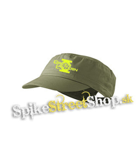 GREEN LANTERN - Logo Motive 2 - olivová šiltovka army cap