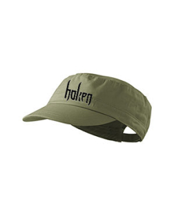 HAKEN - Logo - olivová šiltovka army cap