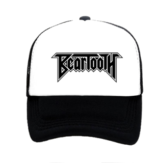 BEARTOOTH - Logo Black - čiernobiela sieťkovaná šiltovka model "Trucker"