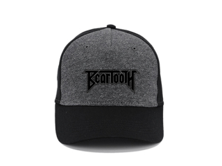 BEARTOOTH - Logo Black - šedočierna bavlnená šiltovka
