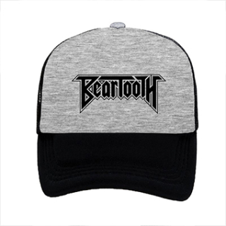 BEARTOOTH - Logo Black - šedočierna sieťkovaná šiltovka model "Trucker"