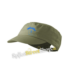 METALLICA - Ride The Lightning Blue Motive - olivová šiltovka army cap