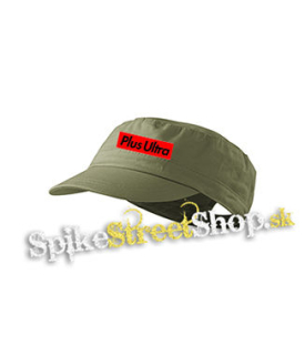 MY HERO ACADEMIA - Plus Ultra Skate Logo - olivová šiltovka army cap