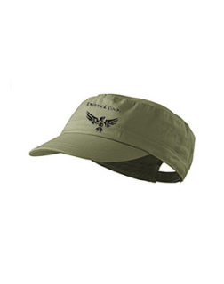 PRIMAL FEAR - Logo Crest - olivová šiltovka army cap