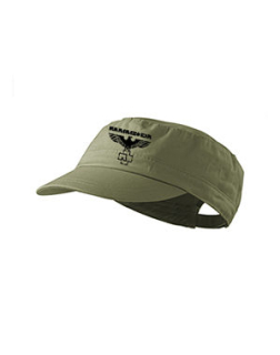 RAMMSTEIN - Eagle - olivová šiltovka army cap