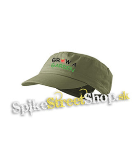 ROBLOX - Grow A Garden - olivová šiltovka army cap